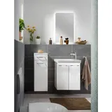 Fackelmann Waschbeckenunterschrank Milano 52 x 0 x 0 cm Weiß