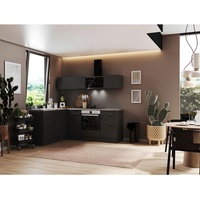 Respekta Küche vormontierte L - Küche 220 x 175 cm, wechselseitig aufbaubar, incl. Geräte R...