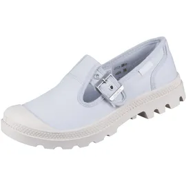 Palladium Pampa M Washed Mary Jane Flat Blau 36