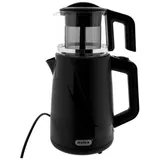Mulex Tee Express 2-in-1 Teekocher & Wasserkocher - 1L + 2L, 1650W - Schwarz