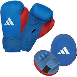 adidas Unisex Boxing Kit 2 ADIBTKK02, blue-red, 8 EU