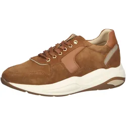 SCAPA Damen Retro-Sneaker Echtleder-Schuhe Sommer-Schuhe 1086762-44/529 Braun - 37