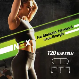 nex nutrition Magnesium Bisglycinate Kapseln 120 St.