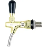 bietal® Kompensatorhahn Zapfhahn BieTal® vergoldet 35 mm Stutzen