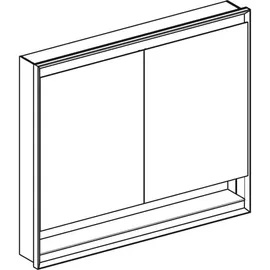 Geberit One 105 cm Aluminium eloxiert