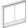 Geberit One 105 cm Aluminium eloxiert