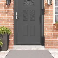 VidaXL Selbstklebende Türbürstendichtungen 2 pcs Schwarz 100 cm