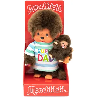 Sekiguchi Europe B.V. Monchhichi 20cm Super Dad + Baby