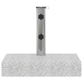 vidaXL Schirmständer Granit 25 kg Grau