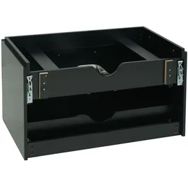 Mendler Waschbeckenunterschrank 90 cm 54 x 89 x 46 cm Schwarz