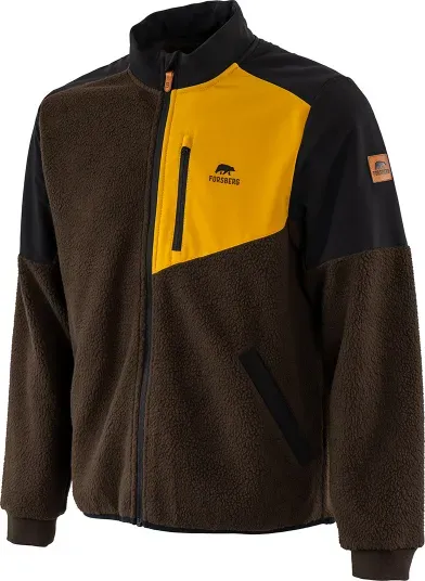 FORSBERG Lurvik Teddyfleecejacke  / dunkelbraun/bronze / XXL