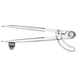 RB MESSWERKZEUG Bogenzirkel mit Bleistifthalter Länge 200 mm