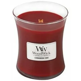 Woodwick Cinnamon Chai Duftkerze mit Holzdocht 275 g
