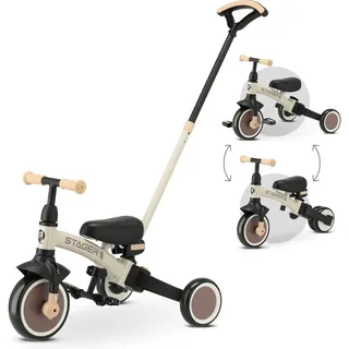 Qplay Stager 3-in-1 Dreirad Braun