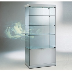 Glasvitrine mit Stauraum JT-B90SM