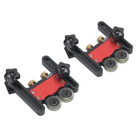 OEM Vorschub für Aluminiumlegierung, 5 Mm Hub, Doppelrollenlager und Federbrett für Holzbearbeitungsprojekte