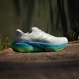 adidas Supernova Rise 3 Herren Cloud White / Silver Metallic / Semi Blue Burst 46
