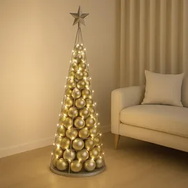MCW Weihnachtsbaum O91-160 Silber 160 cm