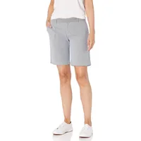 Tommy Hilfiger Damen 9” Hollywood for Women, Standard and Plus Size Lässige Shorts, Blau/Weiß, 40 (2er Pack) - 40