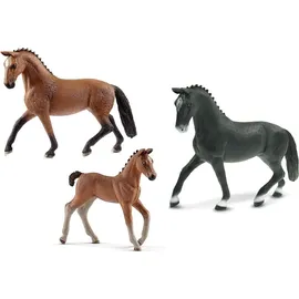 Schleich - Tierfiguren - Pferde-Set mit 15 Pferden