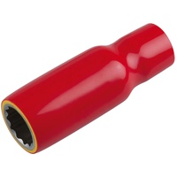 KS Tools 3/8" Isolierte Stecknuss, lang, 17 mm