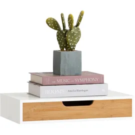 SoBuy FRG92-WN Wandschrank 80x30x60 weiß