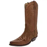 FB Fashion Boots Unisex Cowboy Stiefel Carlos Cognac Westernstiefel Lederstiefel Braun 44 EU - 44 EU