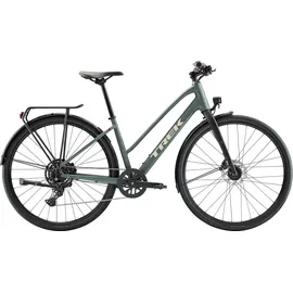 Trek FX Sport AL EQ Midstep 2026 28 Zoll RH 48 cm Damen keswick green/lichen green splatter