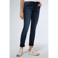 SOCCX Slim-fit-Jeans Gr. 26 Länge 32, blau Damen Jeans Röhrenjeans