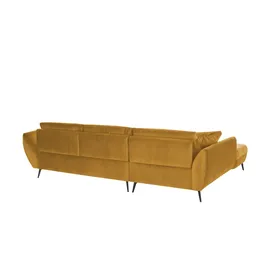 bobb Ecksofa Carly ¦ gelb ¦ Maße (cm): B: 313 H: 90 T: 215.0