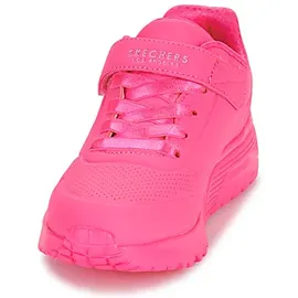 SKECHERS UNO LITE Sneaker, Hot Pink Synthetikbesatz, 31