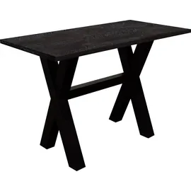 Mäusbacher Bartisch 160 x 105 x 70 cm Schwarz