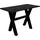 Mäusbacher Bartisch 160 x 105 x 70 cm Schwarz