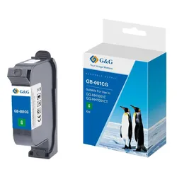G&G Original-Druckerpatrone GB-001CG schnell trocknende Solvent Tinte