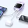 Baseus Qpow Pro+ 10000mAh Powerbank 22.5W USB-C/USB-A mit Kabel - Violett