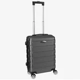 H4L Home4Living Hartschalen-Trolley 4-Rollen Cabin 55 cm / 38 l anthrazit