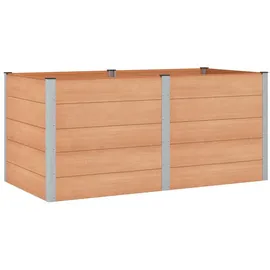 vidaXL Hochbeet 200 x 100 x 91 cm Braun