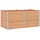 vidaXL Hochbeet 200 x 100 x 91 cm Braun