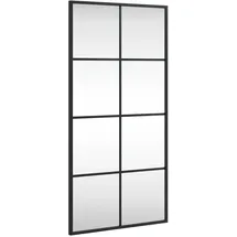 vidaXL Wandspiegel 40 x 80 cm Schwarz