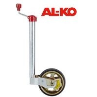 AL-KO Premium Stützrad 48mm, Rohrlänge 645mm, 300/180 kg Stahl 230x80, feuerv...