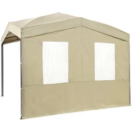 Tepro Seitenteilset für Pavillon Marabo 2 Stück 0,0 x 0,0 m Taupe