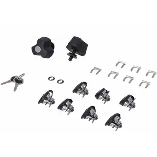 SW-Motech TRAX Lock Set with Anti-Theft Protection PRO 9 Matching Locks, 2 Keys. Anti-Theft Protection.