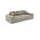 Home Affaire Big-Sofa HOME AFFAIRE "LAKESIDE 3-Sitzer Schlafsofa mit Bettkasten, Breite 256,5 cm", grau (beige), B:256,5cm H:82cm T:122cm, 100% Polyester, Sofas, Big-Sofa, Liegefläche 168,5x195 cm, hoher Sitzkomfort, Maße B/T/H: 256/122/82cm
