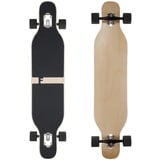 FunTomia Longboard mit 3 Flex Stufen Drop Through Cruiser Komplettboard Mach1 Speed Kugellager T-Tool