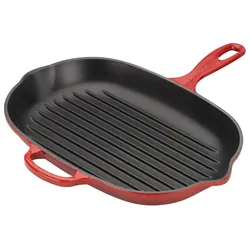 Le Creuset Grillpfanne 32 cm oval kirschrot