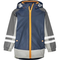 Playshoes Regenjacke 3in1 in 1 Regenmantel Regenbekleidung, Marine, 128