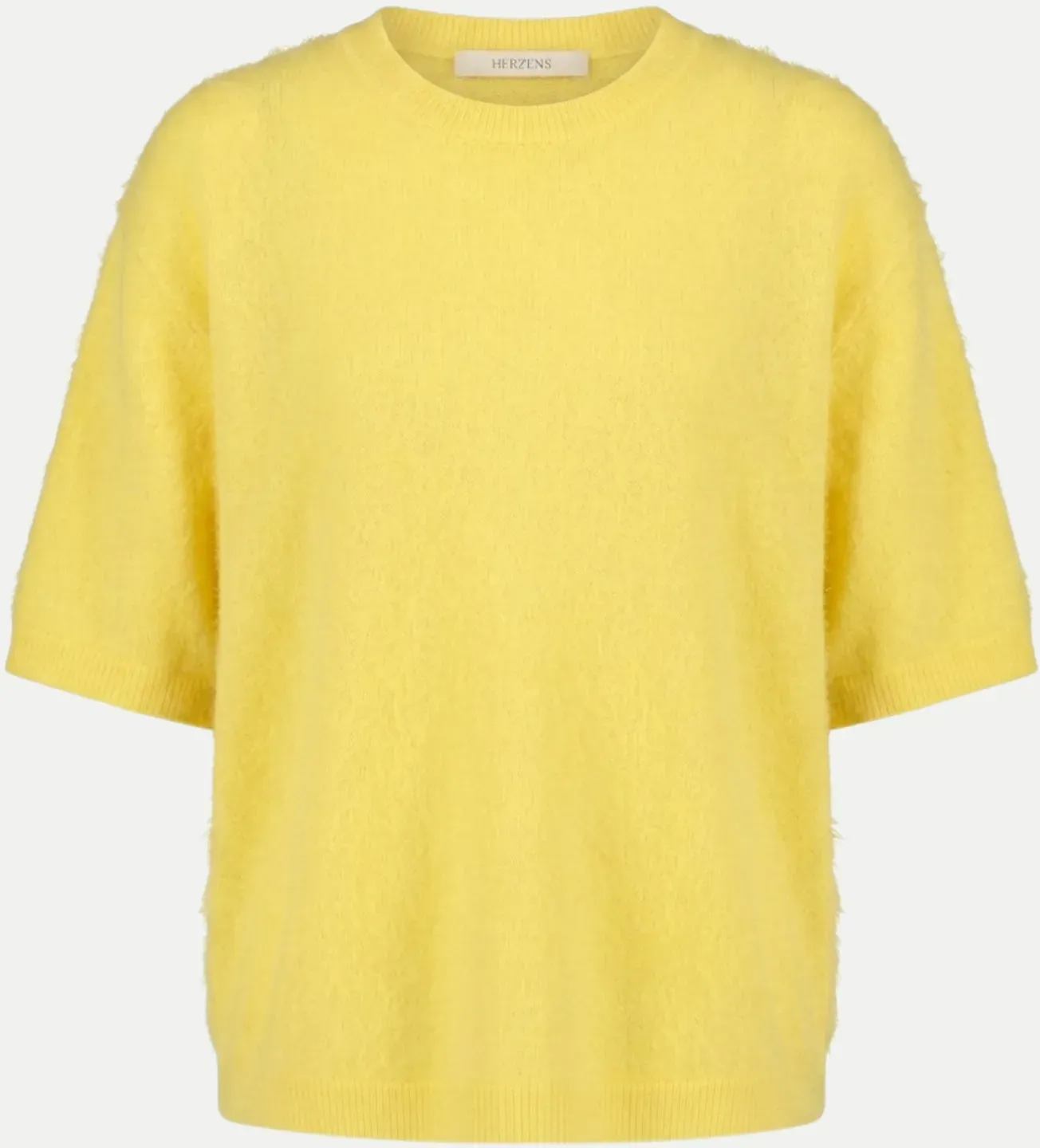 Pullover 1/2 Arm mit Kaschmiranteil Gelb 34