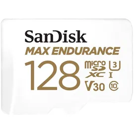 SanDisk Max Endurance microSD Class 10 UHS-I V30 + SD-Adapter 128 GB