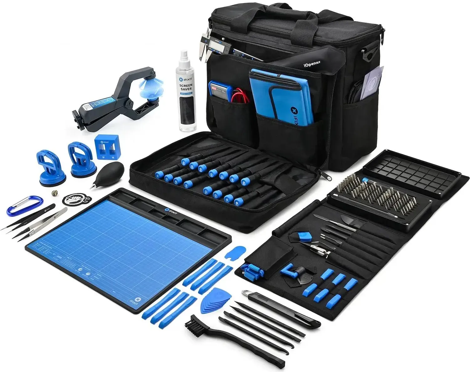 iFixit Repair Business Toolkit Edition Komplette Reparaturwerkstatt in einer Tasche, PC Komponenten Werkzeug