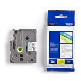 Brother TZe-135 laminiert weiß auf transparent 1,2cm x 8m